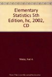 Elementary Statistics 5th Edition, hc, 2002, CD