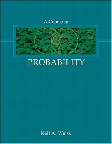 Book Cover A Course in Probability
