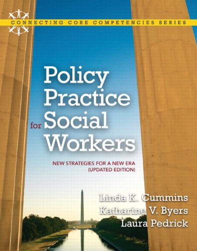 Book Cover Policy Practice for Social Workers: New Strategies for a New Era (Updated Edition) (Connecting Core Competencies)
