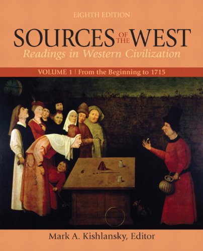 Book Cover Sources of the West, Volume 1: From the Beginning to 1715 (8th Edition)