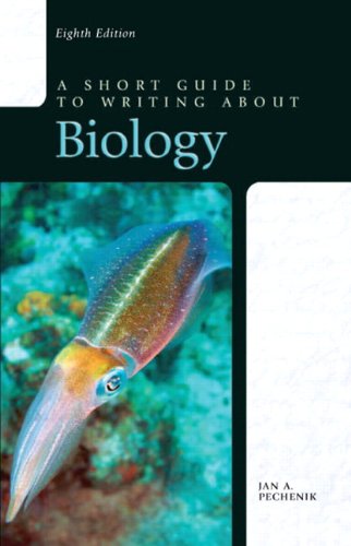 Book Cover Short Guide to Writing about Biology, A