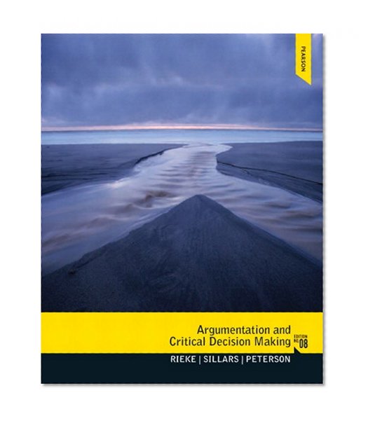 Book Cover Argumentation and Critical Decision Making (8th Edition)