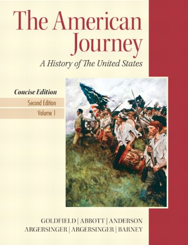 American Journey, The, Concise Edition,  Volume 1 (2nd Edition)