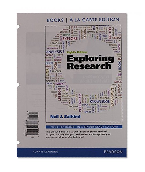 Exploring Research, Books a la Carte Plus NEW MySearchLab with eText -- Access Card Package (8th Edition)