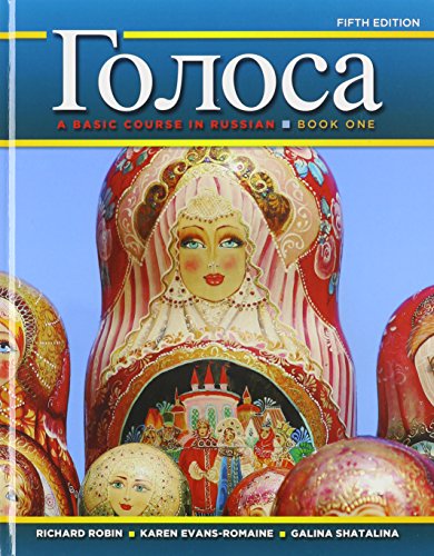 Golosa: A Basic Course in Russian, Book One, Student Activities Manual, and Oxford New Russian Dictionary, The (Paperback) (5th Edition)