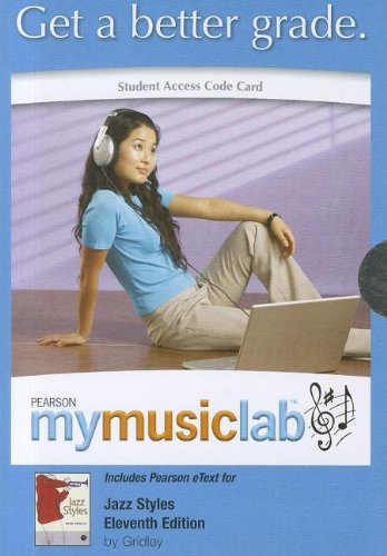 MyMusicLab with Pearson eText -- Valuepack Access Card -- for Jazz Styles