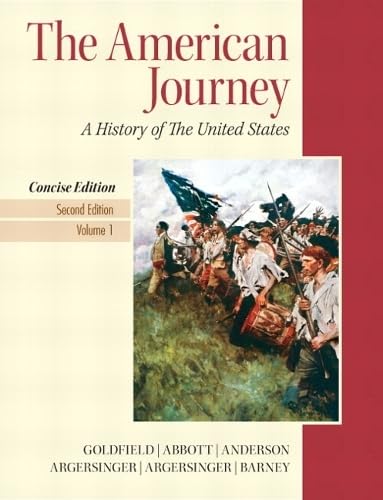 American Journey, The, Concise Edition, Volume 1 Plus NEW MyHistoryLab with eText -- Access Card Package (2nd Edition)