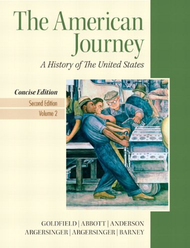 American Journey, The, Concise Edition, Volume 2 Plus NEW MyHistoryLab with eText -- Access Card Package (2nd Edition)