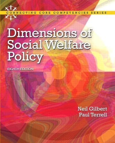 Dimensions of Social Welfare Policy Plus MySearchLab with eText -- Access Card Package (8th Edition) (Connecting Core Competencies)