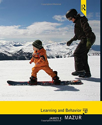 Book Cover Learning & Behavior (7th Edition)