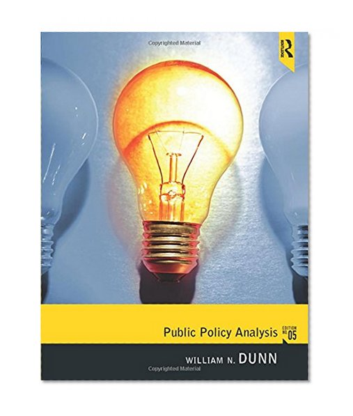 Book Cover Public Policy Analysis
