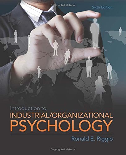 Book Cover Introduction to Industrial and Organizational Psychology, 6th Edition