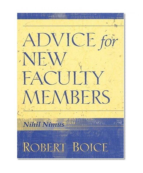 Book Cover Advice for New Faculty Members