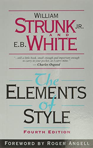 Book Cover The Elements of Style (4th Edition)