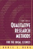 Qualitative Research Methods for the Social Sciences, Fifth Edition