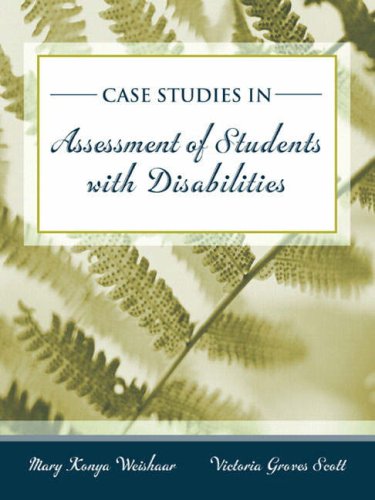 Book Cover Case Studies in Assessment of Students with Disabilities