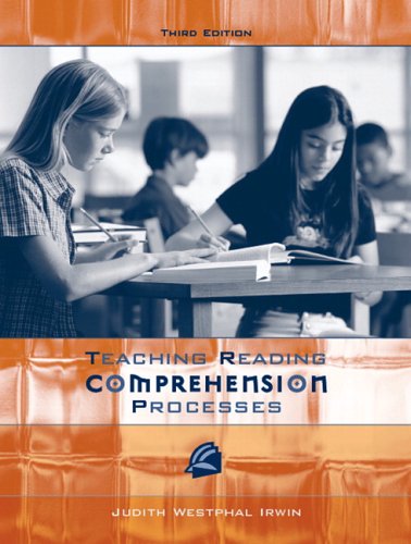 Book Cover Teaching Reading Comprehension Processes (3rd Edition)