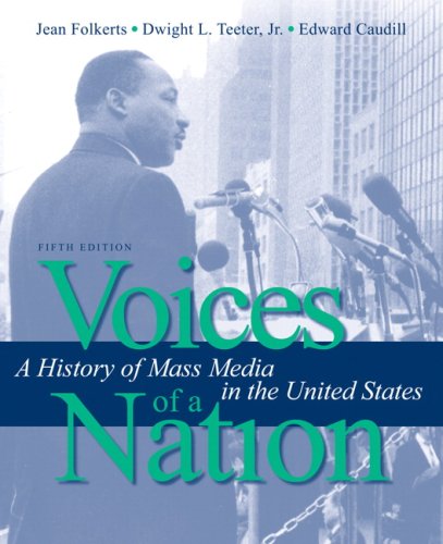 Book Cover Voices of a Nation: A History of Mass Media in the United States (5th Edition)
