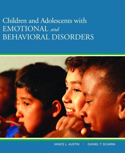 Book Cover Children and Adolescents with Emotional and Behavioral Disorders