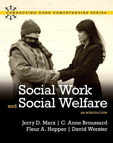 Book Cover Social Work and Social Welfare: An Introduction (Connecting Core Competencies)