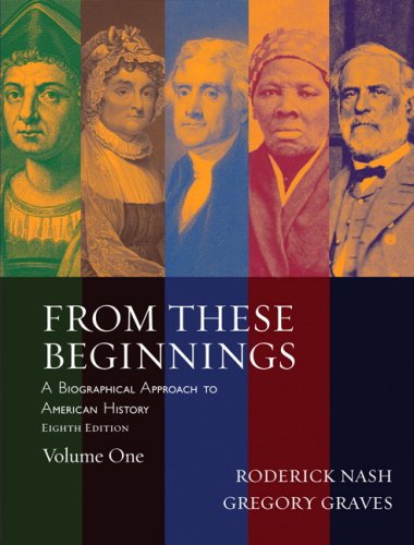 Book Cover From These Beginnings, Volume 1 (8th Edition)