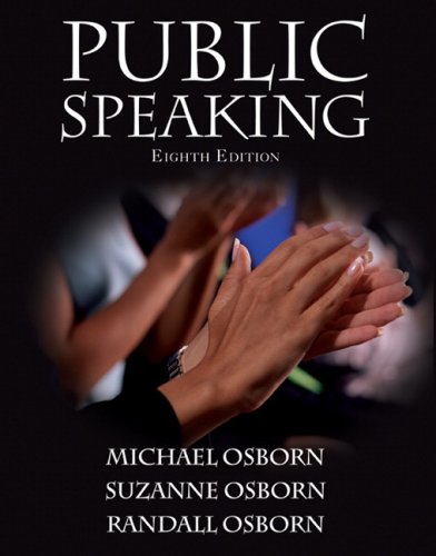 Book Cover Public Speaking