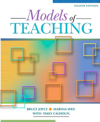 Book Cover Models of Teaching