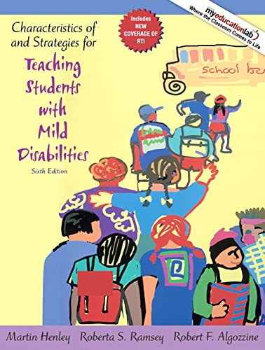 Book Cover Characteristics of and Strategies for Teaching Students with Mild Disabilities