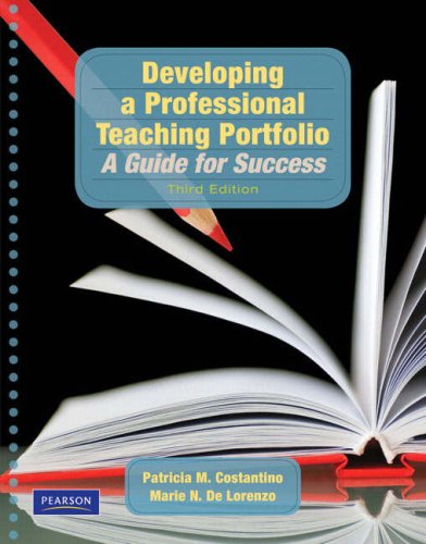 Book Cover Developing a Professional Teaching Portfolio: A Guide for Success (3rd Edition)