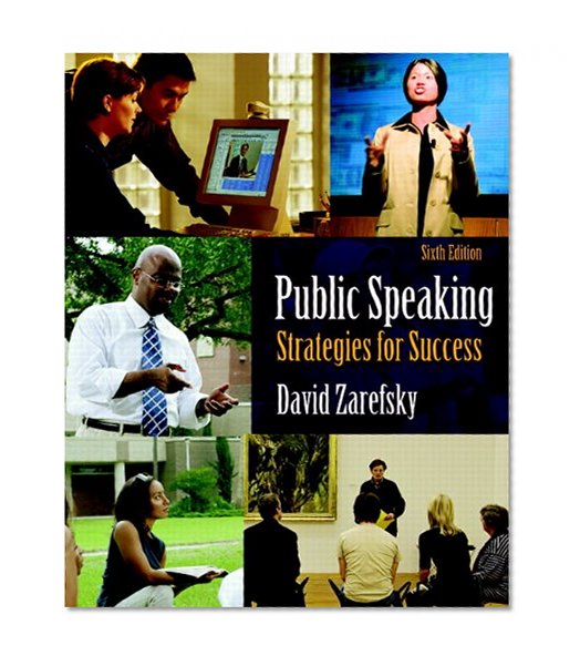 Book Cover Public Speaking: Strategies for Success (6th Edition)