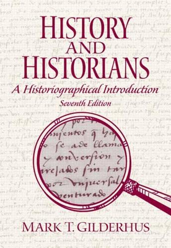 Book Cover History and Historians