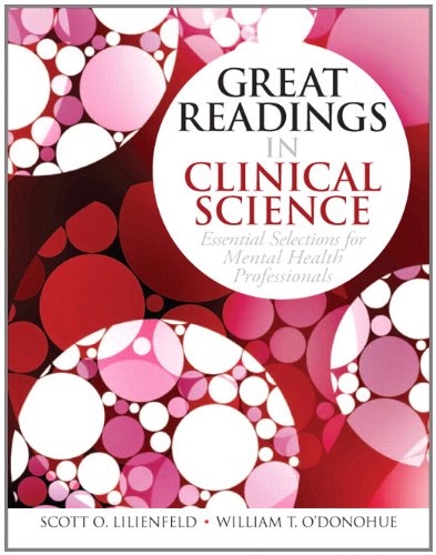 Book Cover Great Readings in Clinical Science: Essential Selections for Mental Health Professionals