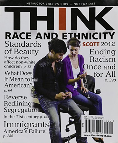 Book Cover THINK Race and Ethnicity