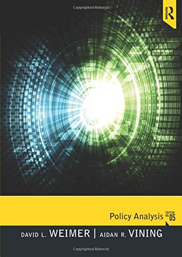 Book Cover Policy Analysis: Concepts and Practice (5th Edition)