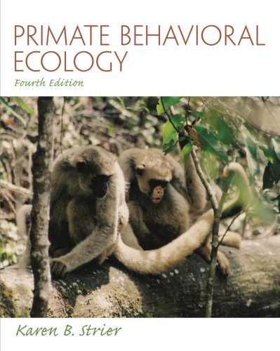 Book Cover Primate Behavioral Ecology