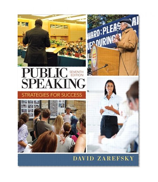 Book Cover Public Speaking: Strategies for Success (7th Edition)