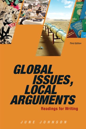 Book Cover Global Issues, Local Arguments (3rd Edition)
