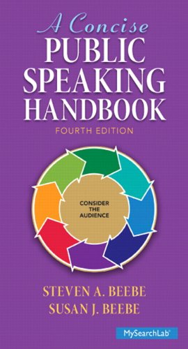 Book Cover A Concise Public Speaking Handbook (4th Edition)