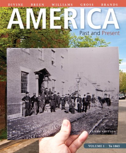 Book Cover America: Past and Present, Volume 1 (10th Edition)