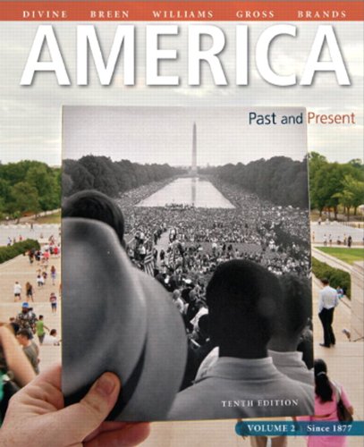 Book Cover America: Past and Present, Volume 2 (10th Edition)