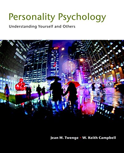 Book Cover Personality Psychology: Understanding Yourself and Others