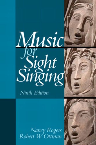 Book Cover Music for Sight Singing