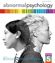 Book Cover Abnormal Psychology (16th Edition)