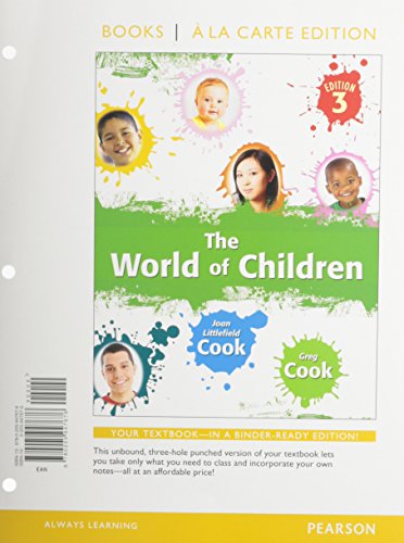 World of Children, The, Books a la Carte Plus NEW MyLab Psychology with eText -- Access Card Package (3rd Edition)