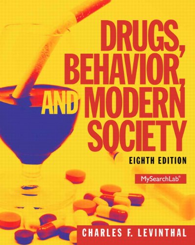 Book Cover Drugs, Behavior, and Modern Society (8th Edition) - Standalone book
