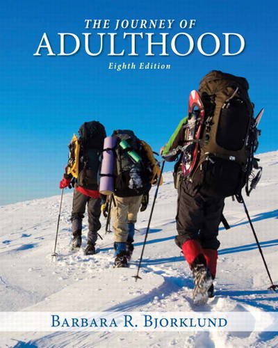 Book Cover Journey of Adulthood (8th Edition)