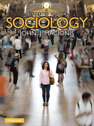 Book Cover Sociology (15th Edition)