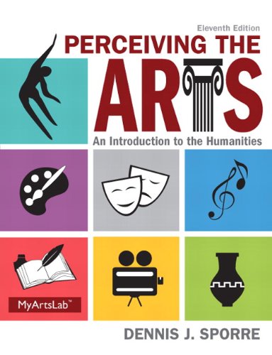 Book Cover Perceiving the Arts: An Introduction to the Humanities
