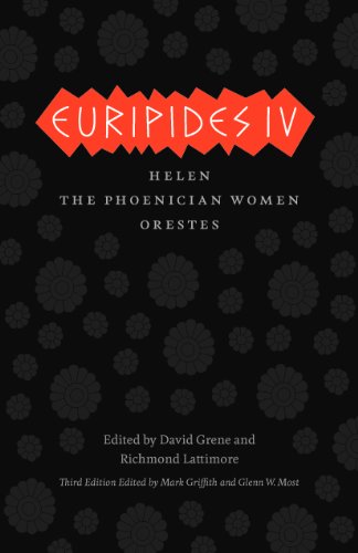 Book Cover Euripides IV: Helen, The Phoenician Women, Orestes (The Complete Greek Tragedies)