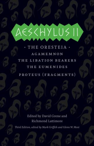 Book Cover Aeschylus II: The Oresteia (The Complete Greek Tragedies)